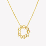 Rizen Crown of Thorns Necklace | Gold Vermeil - Juli's Wearable Art