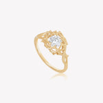 Rizen Crown of Thorns Statement Rings | Gold Vermeil - Juli's Wearable Art