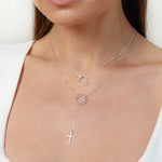 Rizen Crown of Thorns Y Necklace | Sterling Silver - Juli's Wearable Art