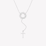 Rizen Crown of Thorns Y Necklace | Sterling Silver - Juli's Wearable Art