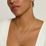 Rizen Infinite Hope Cross Necklace | Sterling Silver - Juli's Wearable Art