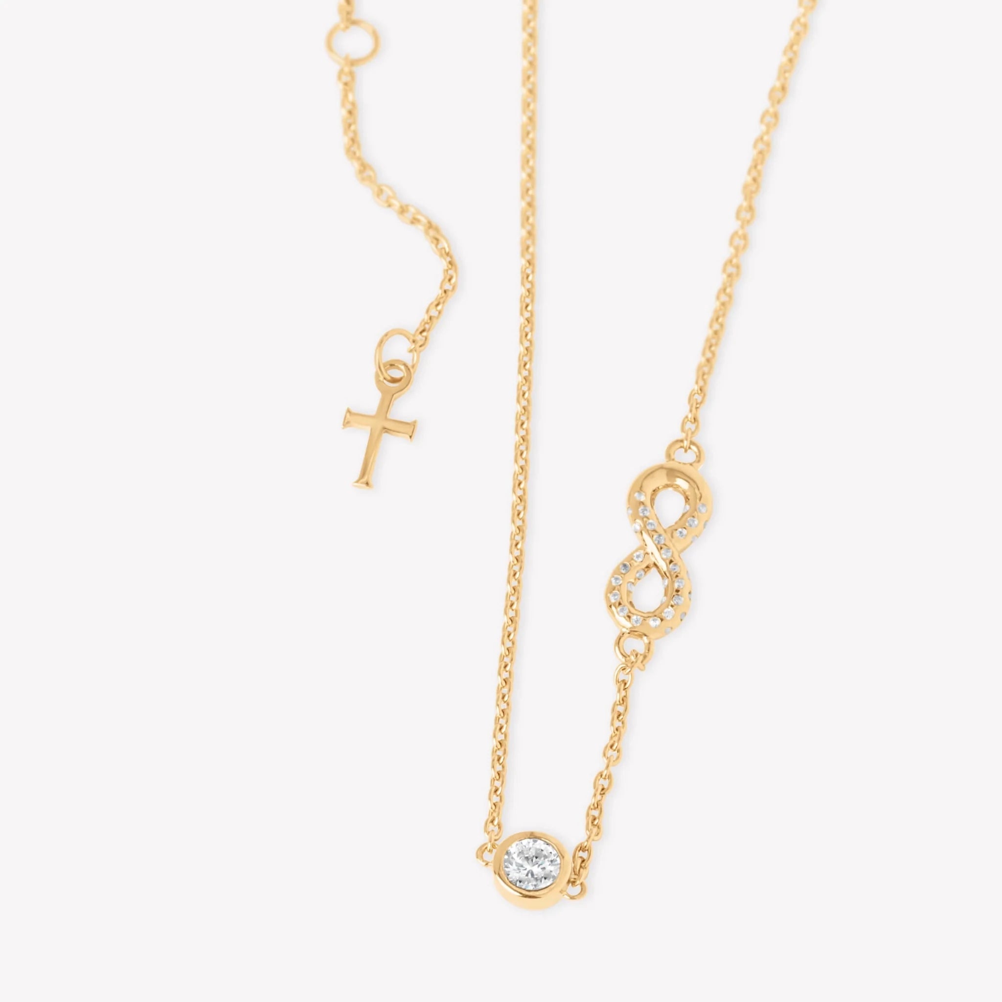 Rizen Infinite Hope Necklace | Gold - Juli's Wearable Art