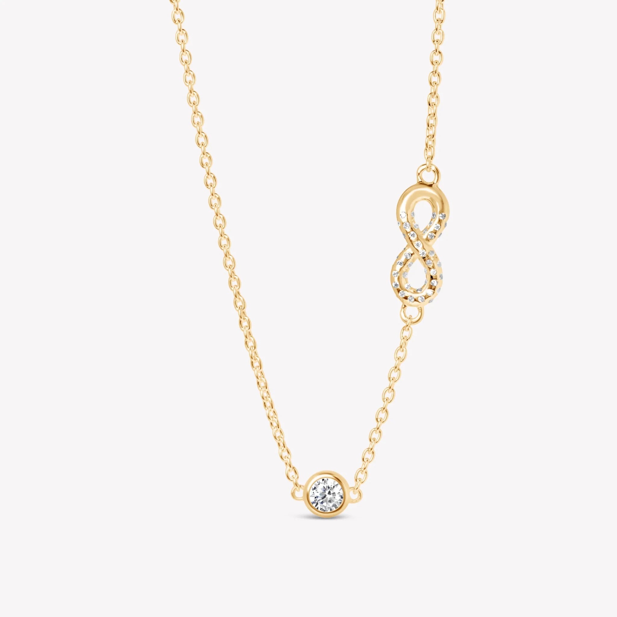 Rizen Infinite Hope Necklace | Gold - Juli's Wearable Art