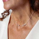 Rizen Infinite Hope Necklace | Sterling Silver - Juli's Wearable Art