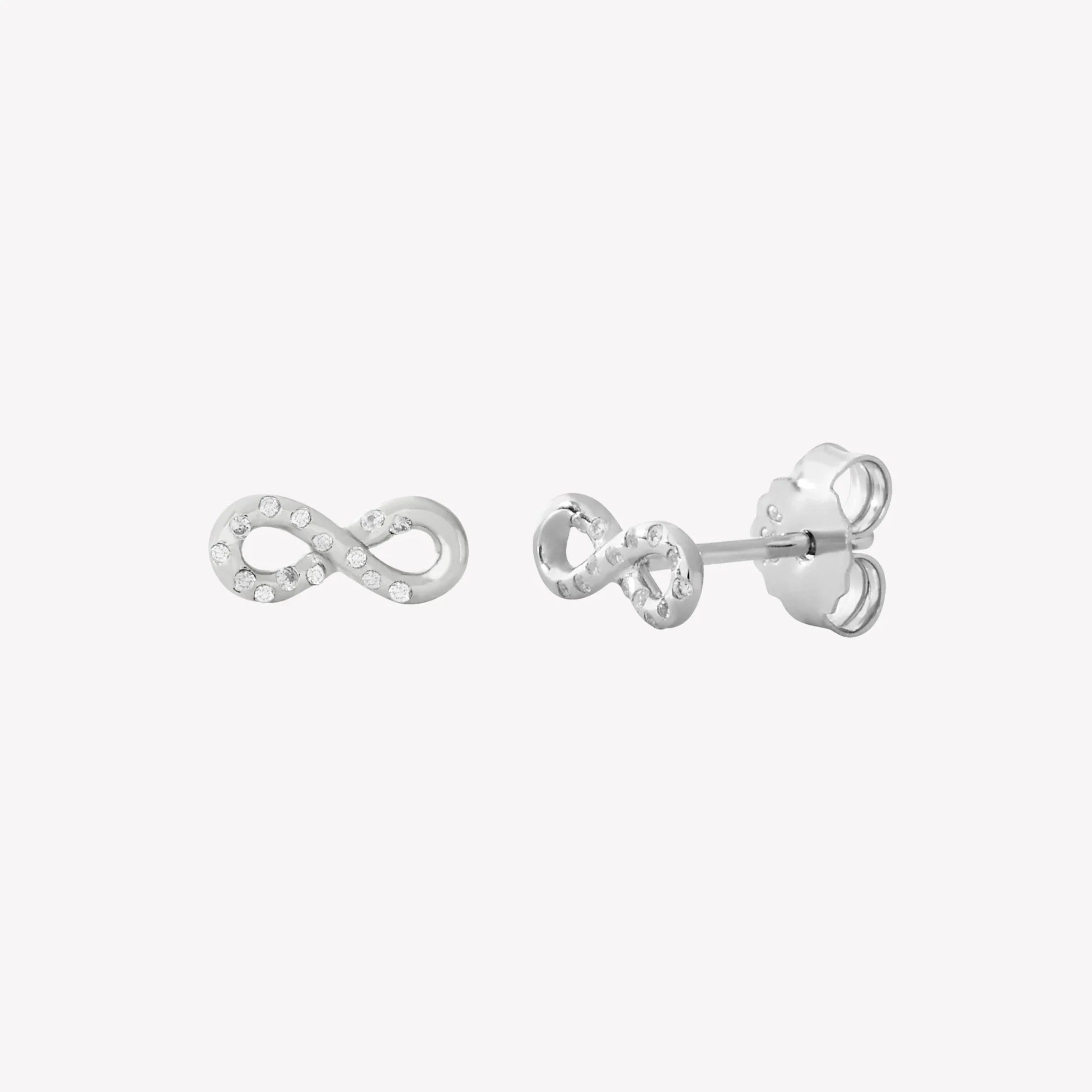 Rizen Infinite Hope Stud Earrings | Sterling Silver - Juli's Wearable Art