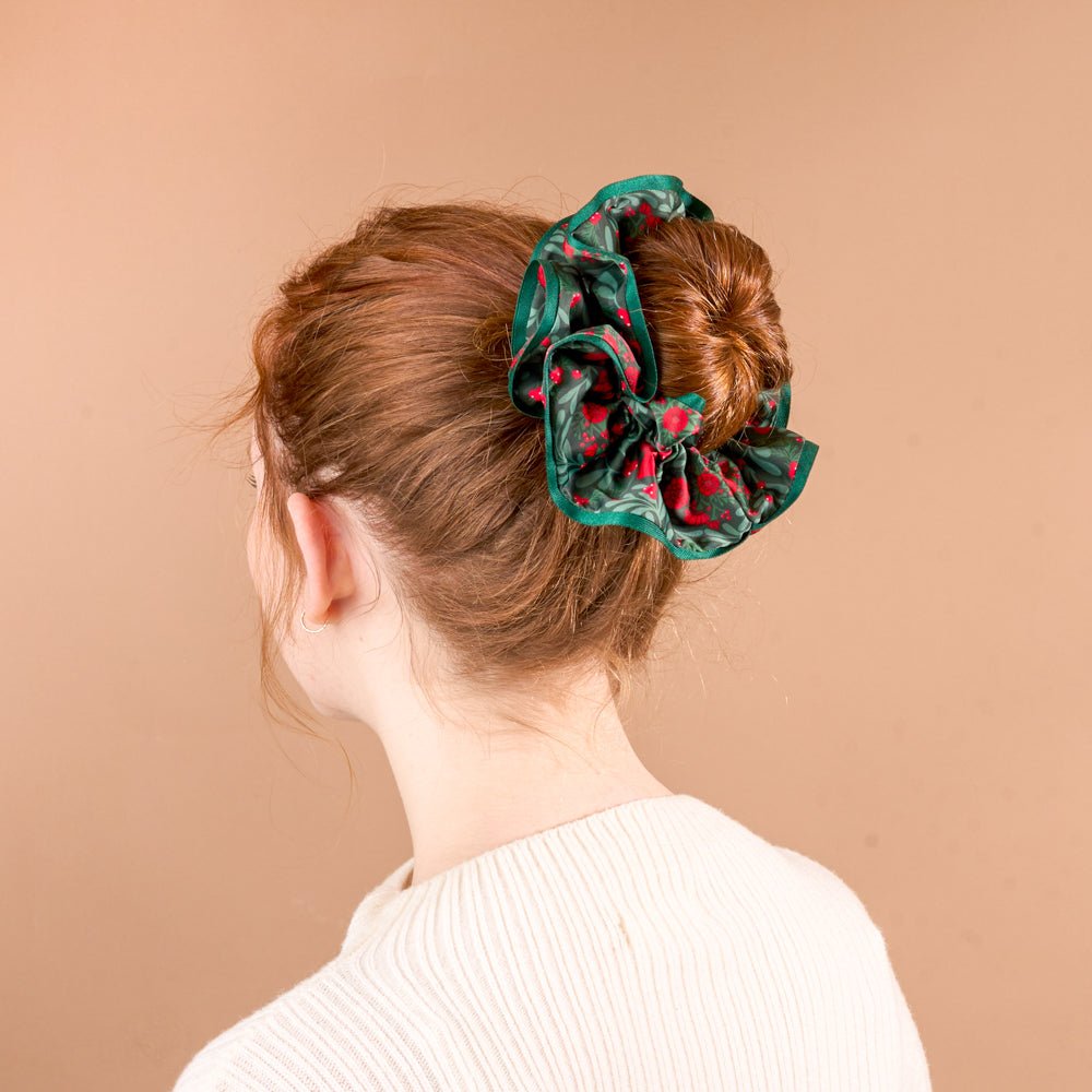 Ruffle Up Scrunchie | A Merry Moment - Juli's Wearable Art