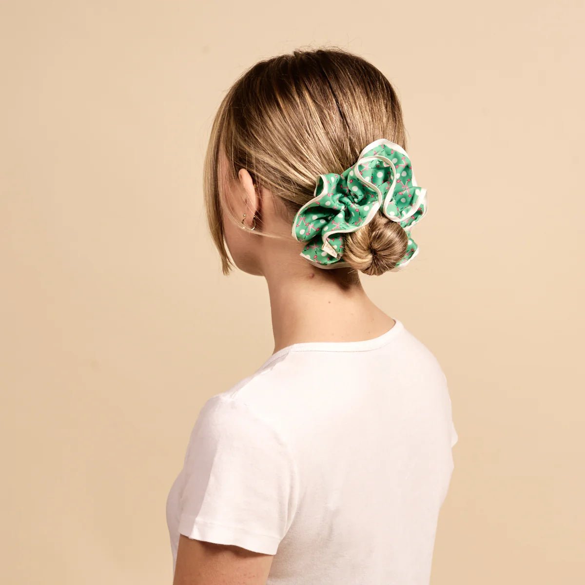 Ruffle Up Scrunchie | Tee Time - Juli's Wearable Art