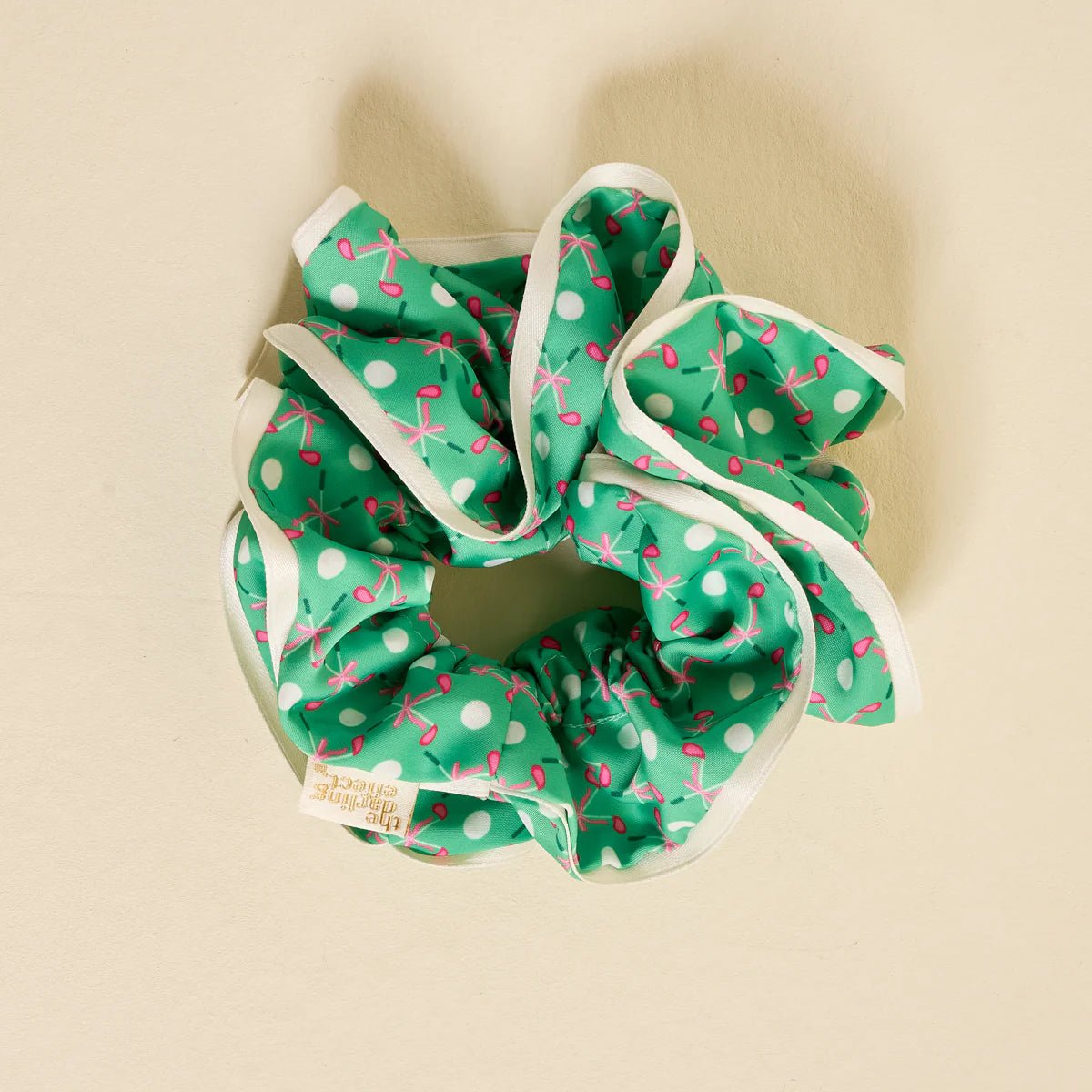 Ruffle Up Scrunchie | Tee Time - Juli's Wearable Art