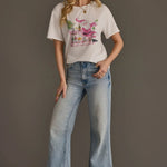 Santa Bar Cart Tee - Juli's Wearable Art