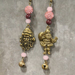 Santa's Blushing This Christmas Earrings - Juli's Wearable Art