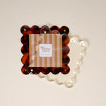 Scalloped Acrylic Frames | Tortoise - Juli's Wearable Art