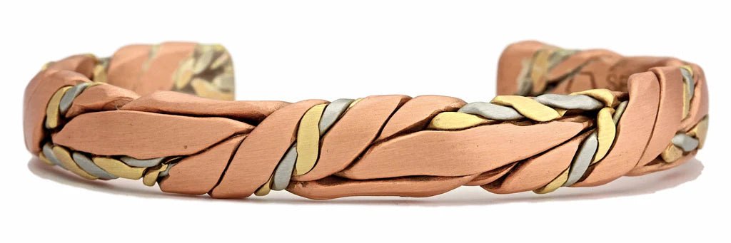 Sergio Lub Copper Sage Bracelet - Juli's Wearable Art