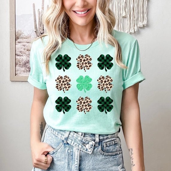 Shamrocks Mint Tee