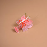 Shape Up Claw Clip | Cranberry Cosmo - Juli's Wearable Art