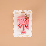 Shape Up Claw Clip | Cranberry Cosmo - Juli's Wearable Art