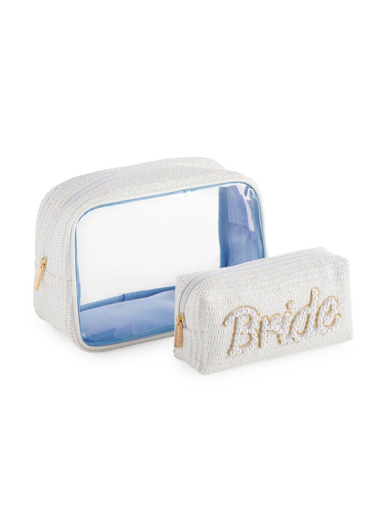 Shiraleah "Bride" Set Of 2 Cosmetic Cases - Juli's Wearable Art