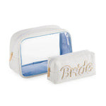 Shiraleah "Bride" Set Of 2 Cosmetic Cases - Juli's Wearable Art