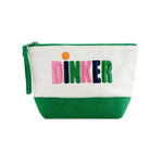 Shiraleah "Dinker" Zip Pouch, Ivory - Juli's Wearable Art