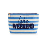 Shiraleah Morgan Large Zip Pouch - Lake Weekend - Juli's Wearable Art
