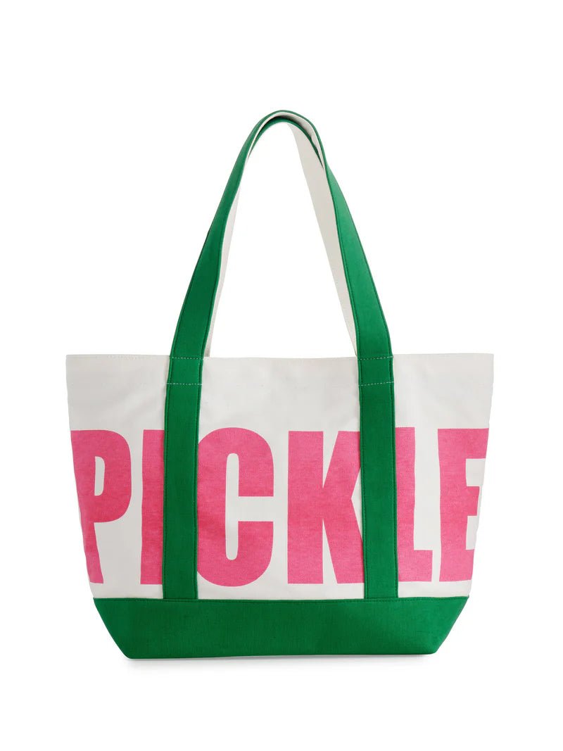 Shiraleah "Pickle" Tote, Ivory - Juli's Wearable Art