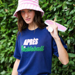 Shiraleah"Après Pickleball" Lightweight Short Sleeve Sweatshirt - Juli's Wearable Art
