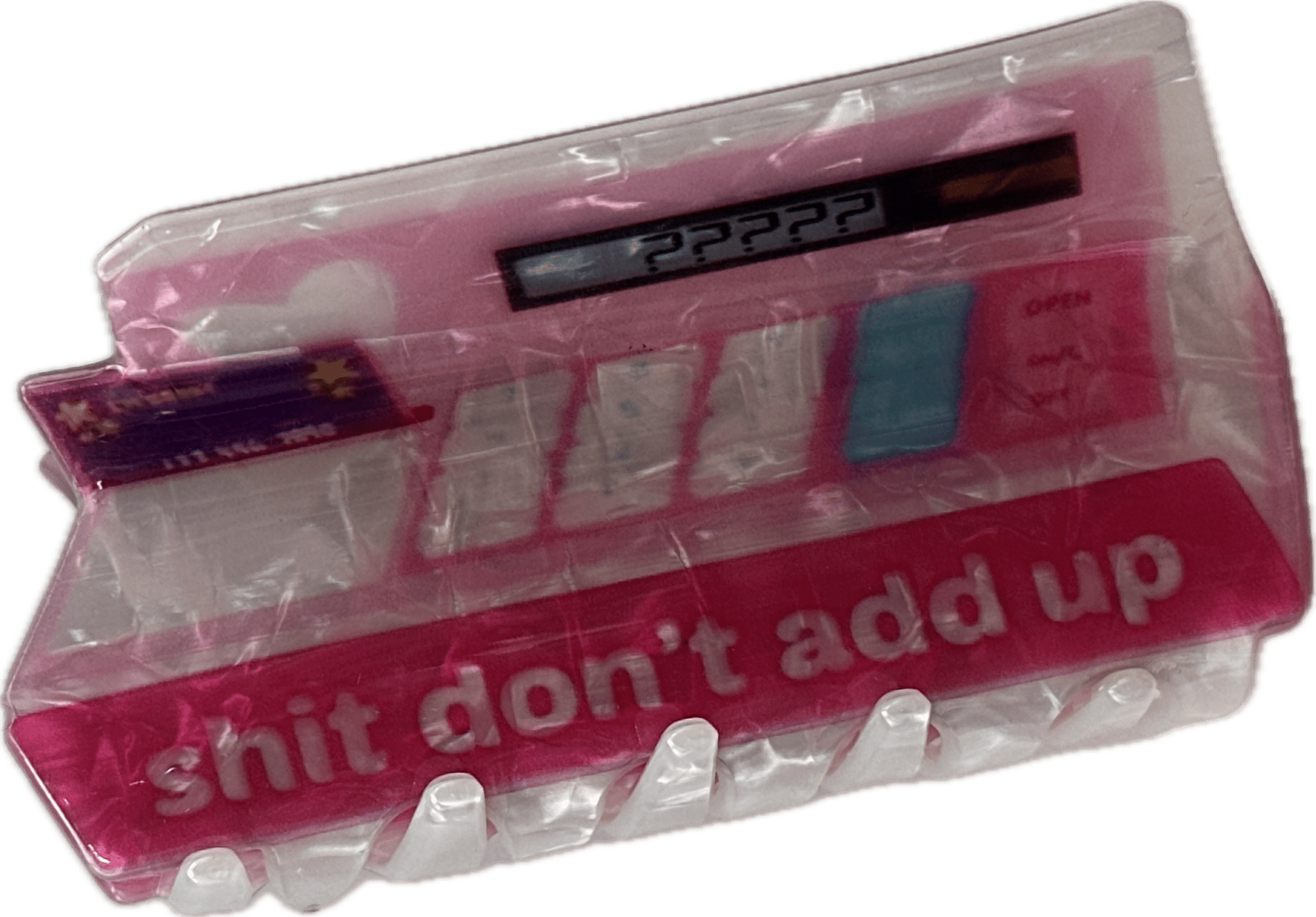 Sh*t Don't Add Up Hair Clip