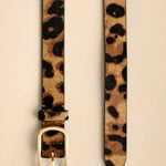 Siren Thin Belt | Leopard Print - Juli's Wearable Art