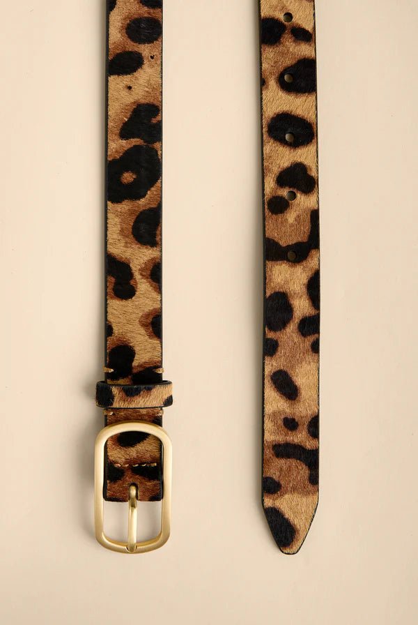 Siren Thin Belt | Leopard Print - Juli's Wearable Art
