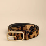 Siren Thin Belt | Leopard Print - Juli's Wearable Art