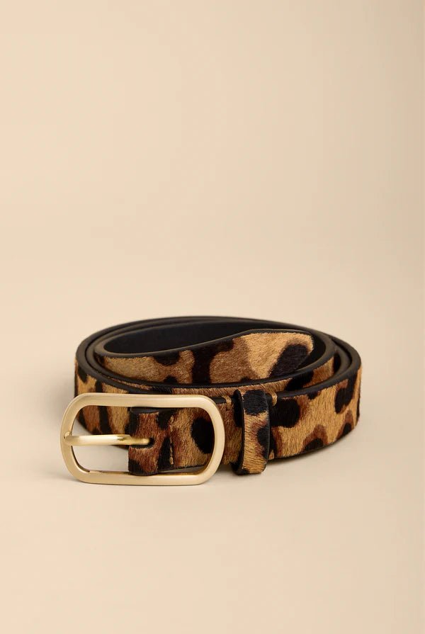 Siren Thin Belt | Leopard Print - Juli's Wearable Art