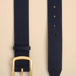 Siren Thin Belt | Navy Blue - Juli's Wearable Art