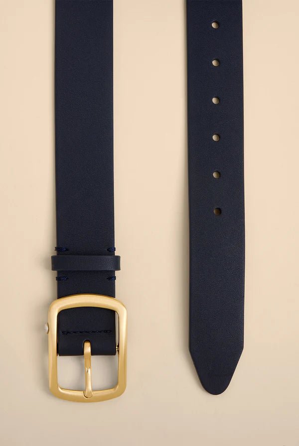 Siren Thin Belt | Navy Blue - Juli's Wearable Art