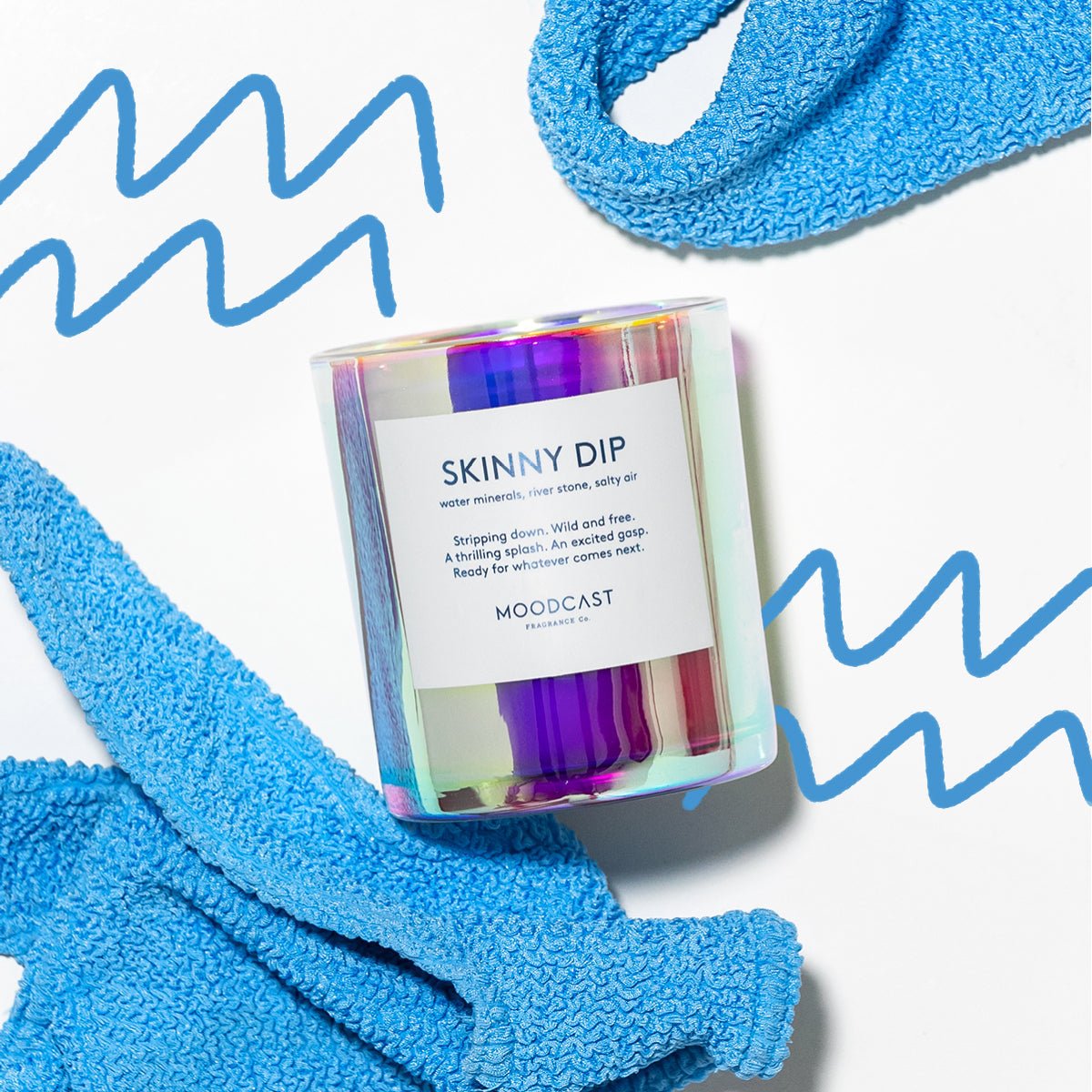 Skinny Dip Iridescent Candle | Vibes Collection - Juli's Wearable Art