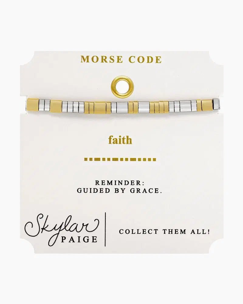 Skylar Paige "Faith" Tila Bracelet - Juli's Wearable Art