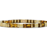 Skylar Paige GRANDMA Morse Code Tila Beaded Bracelet - Juli's Wearable Art