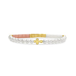 Skylar Paige Heavenly Words Joshua 1:9 Beaded Bracelet - Juli's Wearable Art