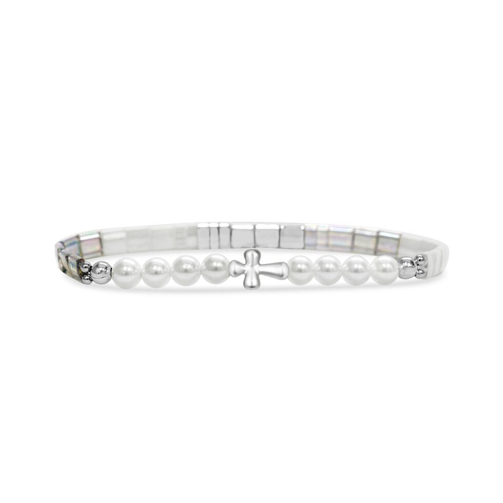 Skylar Paige Heavenly Words Matthew 28:20 Beaded Bracelet