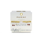 Skylar Paige Heavenly Words Psalm 46:5 Beaded Bracelet - Juli's Wearable Art