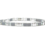 Skylar Paige INSPIRE Morse Code Tila Beaded Bracelet - Gracious Grey - Juli's Wearable Art