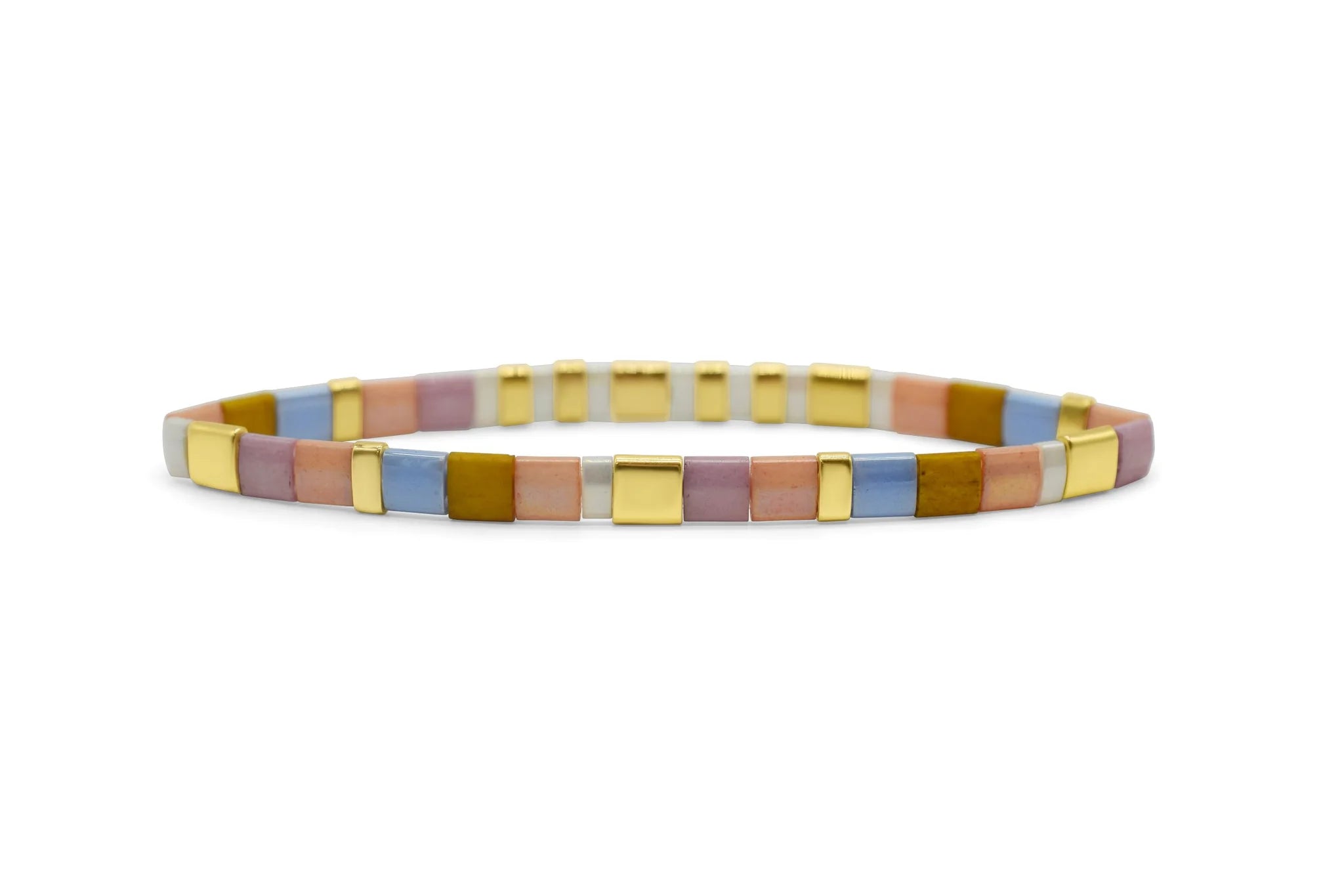 Skylar Paige MAMA Morse Code Tila Beaded Bracelet - Juli's Wearable Art