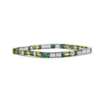 Skylar Paige Morse Code Tila Beaded Bracelet | Empowered | Awesome Like Agate - Juli's Wearable Art