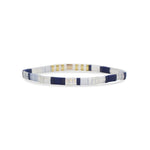 Skylar Paige NURSE Morse Code Tila Beaded Bracelet - Juli's Wearable Art