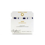 Skylar Paige NURSE Morse Code Tila Beaded Bracelet - Juli's Wearable Art
