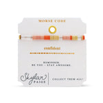 Skylar Paige ONFIDENT Morse Code Tila Bracelet - Juli's Wearable Art