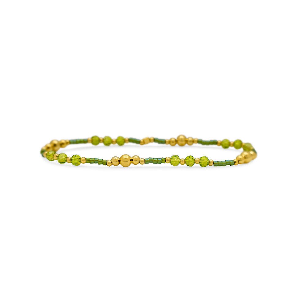 Skylar Paige Sentimental Stones | August | Peridot - Juli's Wearable Art