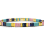 Skylar Paige SISTER Morse Code Tila Beaded Bracelet - Juli's Wearable Art