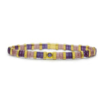 Skylar Paige So Colorful! Amethyst Birthstone Bracelet - Juli's Wearable Art