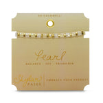 Skylar Paige So Colorful! Pearl Birthstone Bracelet - Juli's Wearable Art
