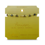 Skylar Paige So Colorful! Peridot Birthstone Bracelet - Juli's Wearable Art