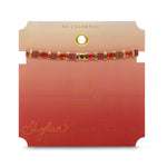 Skylar Paige So Colorful! Ruby Birthstone Bracelet - Juli's Wearable Art